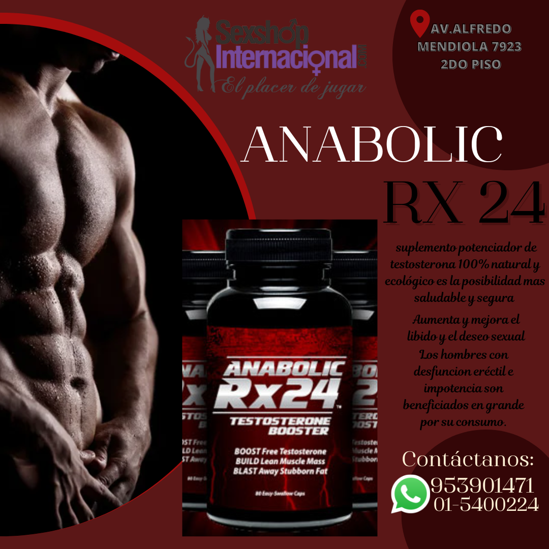 ANABOLIC RX24 100 TESTOSTERONA